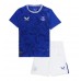 Echipament fotbal Everton Ashley Young #18 Tricou Acasa 2024-25 pentru copii maneca scurta (+ Pantaloni scurti)